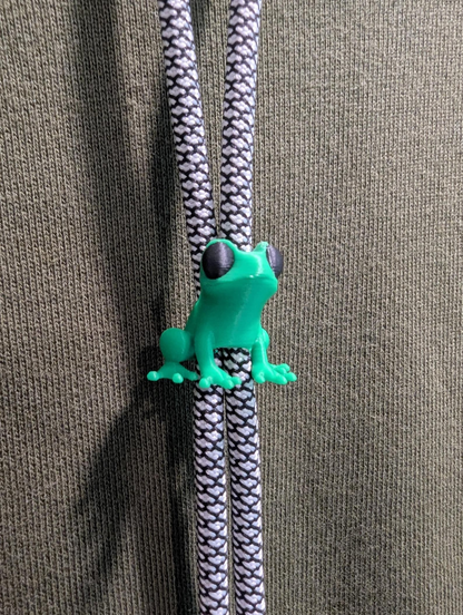 Frog Hoodie Charm | 3D Printed Hoodie Drawstring Accessory | HoodyModz