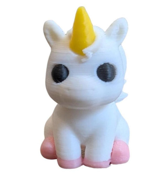 Unicorn Hoodie Charm | 3D Printed Hoodie Drawstring Accessory | HoodyModz