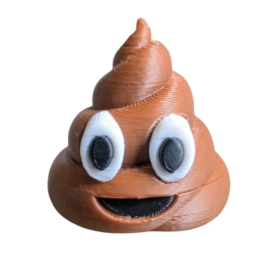 Poop Emoji Hoodie Charm | 3D Printed Hoodie Drawstring Accessory | HoodyModz