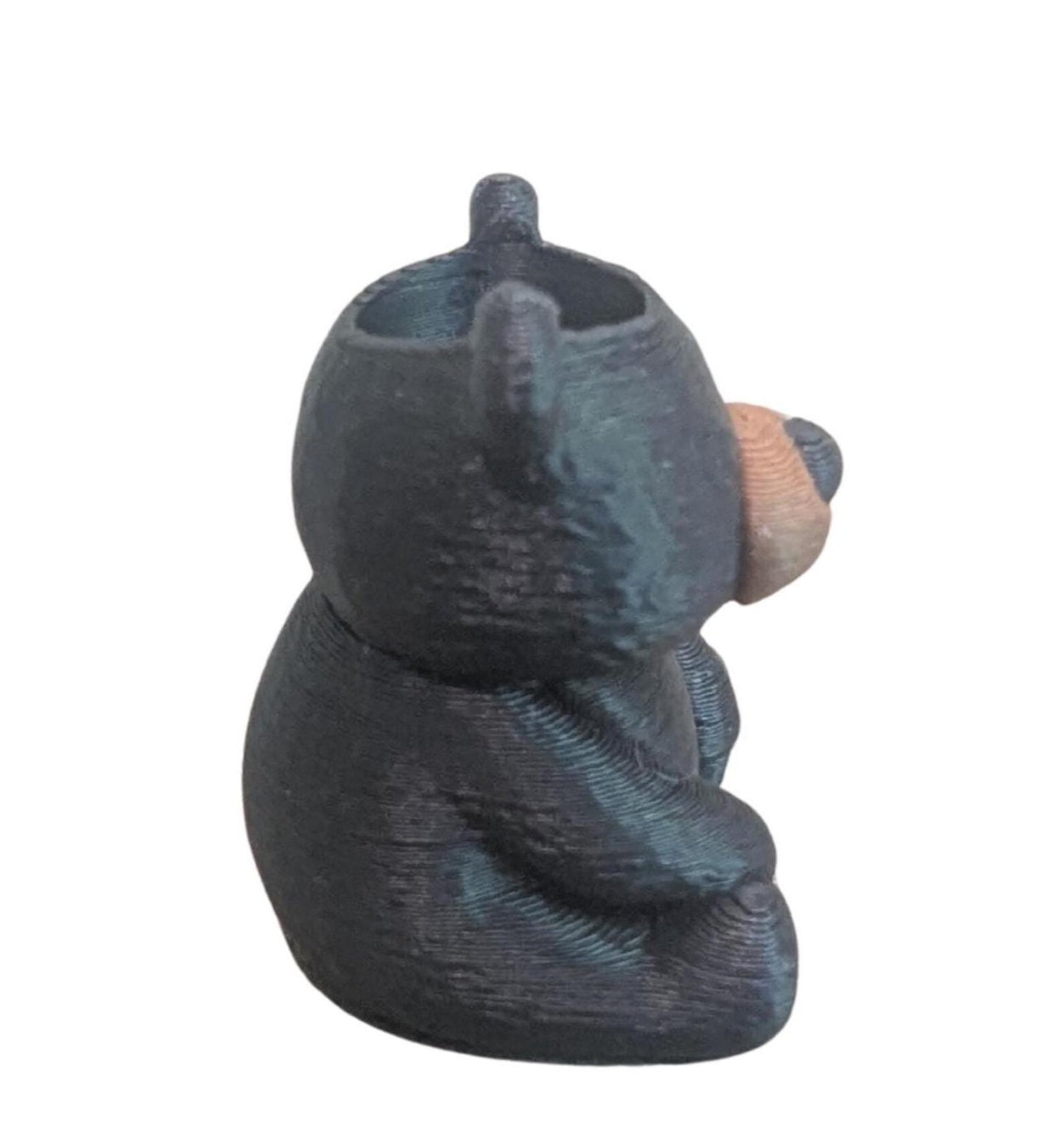Bear Hoodie Charm | 3D Printed Hoodie Drawstring Accessory | HoodyModz