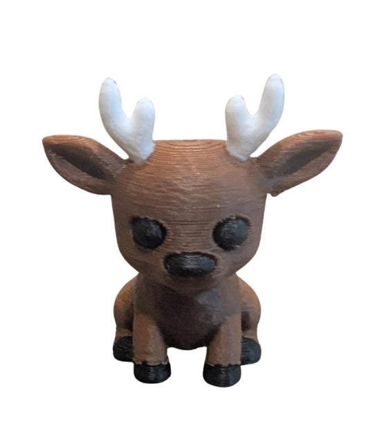 Deer Hoodie Charm | 3D Printed Hoodie Drawstring Accessory | HoodyModz
