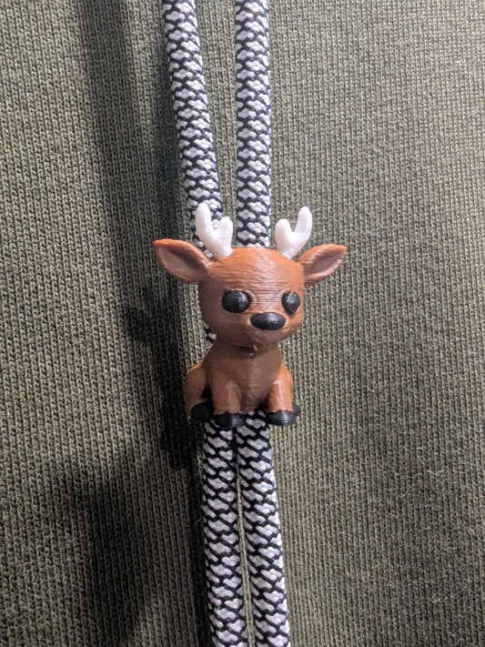 Deer Hoodie Charm | 3D Printed Hoodie Drawstring Accessory | HoodyModz
