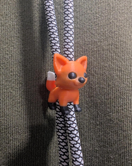 Fox Hoodie Charm | 3D Printed Hoodie Drawstring Accessory | HoodyModz
