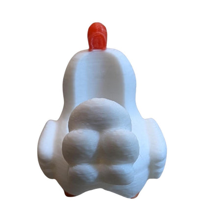 3D Printed Barnyard Hoodie Charm 3-Pack | Chicken, Pig & Cow Hoodie String Accessories | HoodyModz
