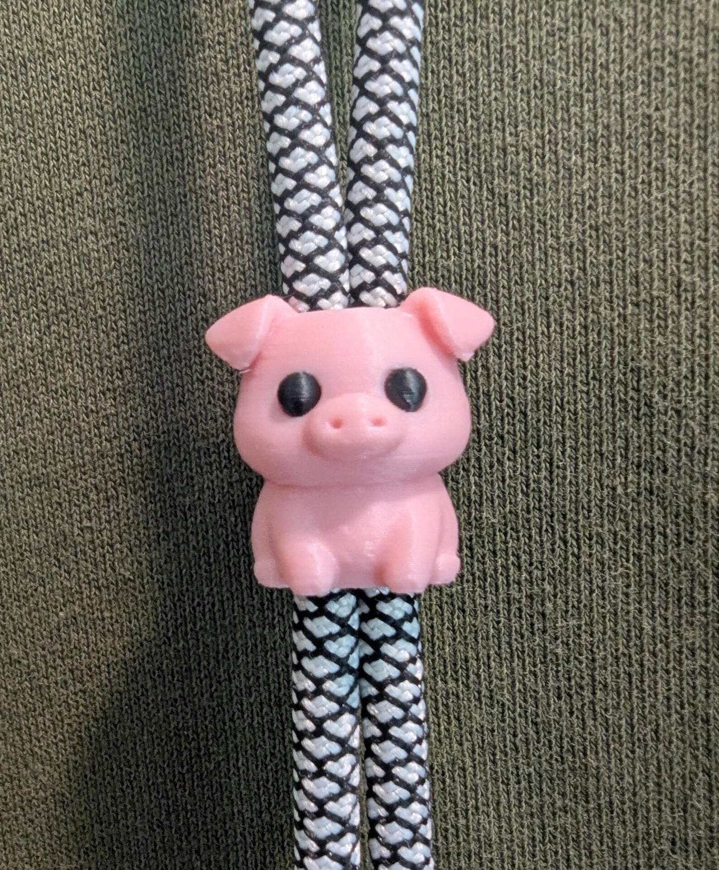 3D Printed Barnyard Hoodie Charm 3-Pack | Chicken, Pig & Cow Hoodie String Accessories | HoodyModz