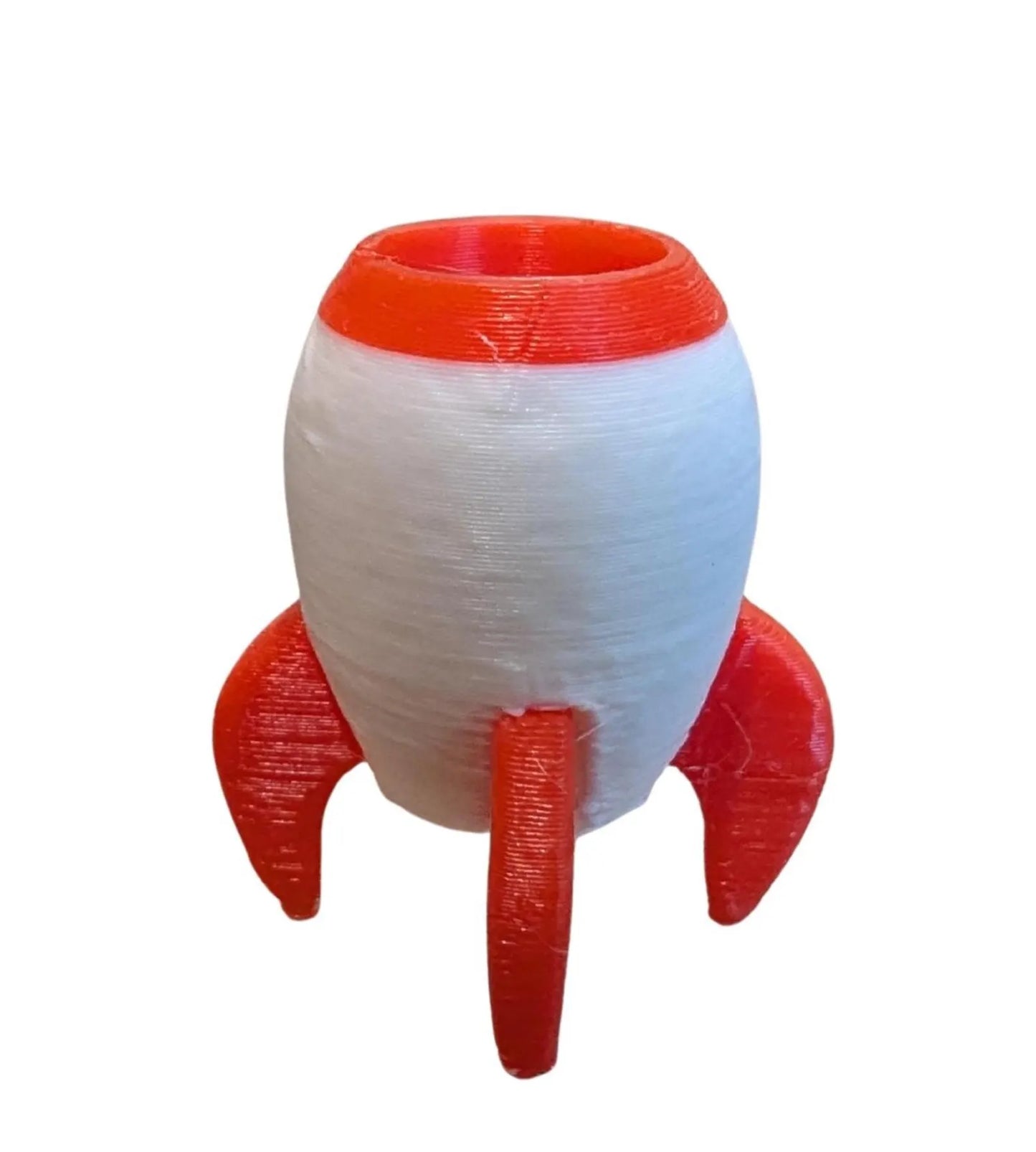 Rocket Ship Hoodie Charm | 3D Printed Hoodie Drawstring Accessory | HoodyModz