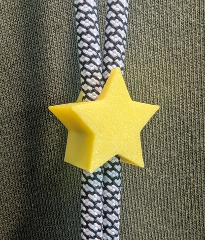 Star Hoodie Charm | 3D Printed Hoodie Drawstring Accessory | HoodyModz