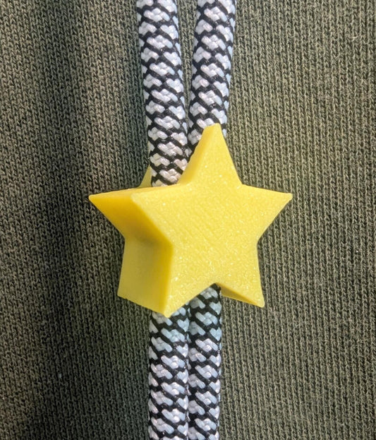 Star Hoodie Charm | 3D Printed Hoodie Drawstring Accessory | HoodyModz