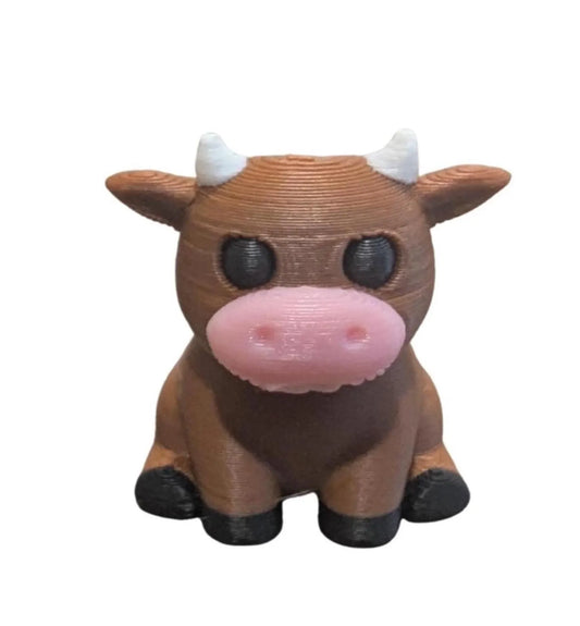 Cow Hoodie Charm | 3D Printed Hoodie Drawstring Accessory | HoodyModz