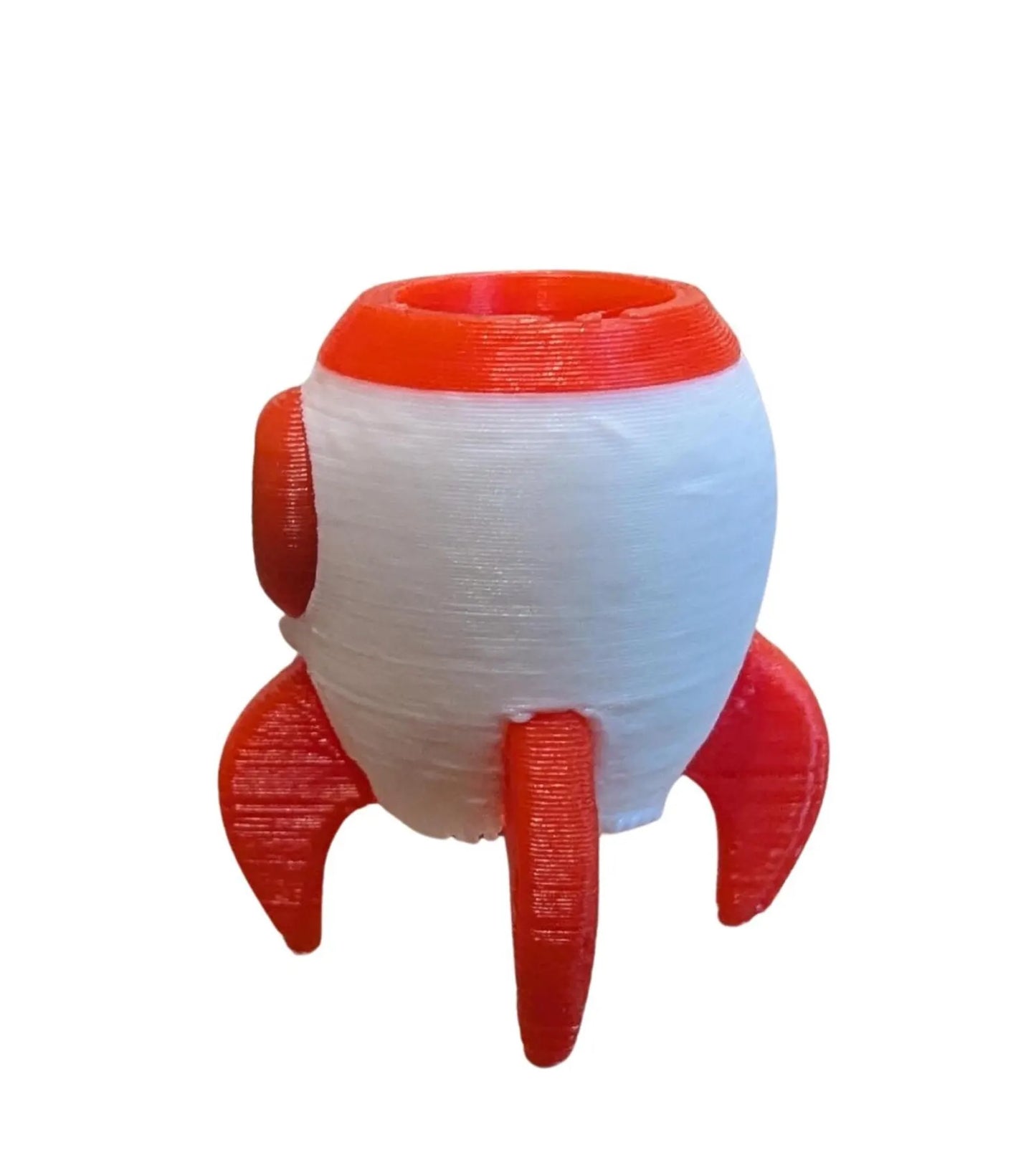 Rocket Ship Hoodie Charm | 3D Printed Hoodie Drawstring Accessory | HoodyModz