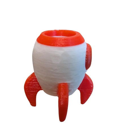 Rocket Ship Hoodie Charm | 3D Printed Hoodie Drawstring Accessory | HoodyModz