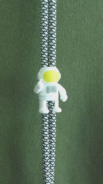3D Printed Space Hoodie Charm 3- Pack | Astronaut, Rocket & Star Hoodie Charms | HoodyModz