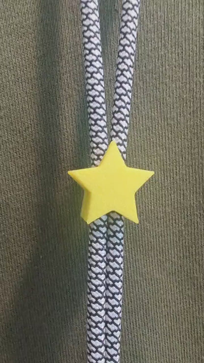 Star Hoodie Charm | 3D Printed Hoodie Drawstring Accessory | HoodyModz