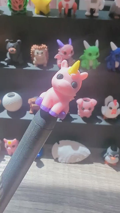 Unicorn Hoodie Charm | 3D Printed Hoodie Drawstring Accessory | HoodyModz